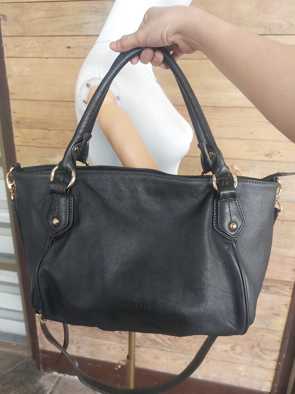 Thumbnail: Vincis Bench Black 2-Way Bag