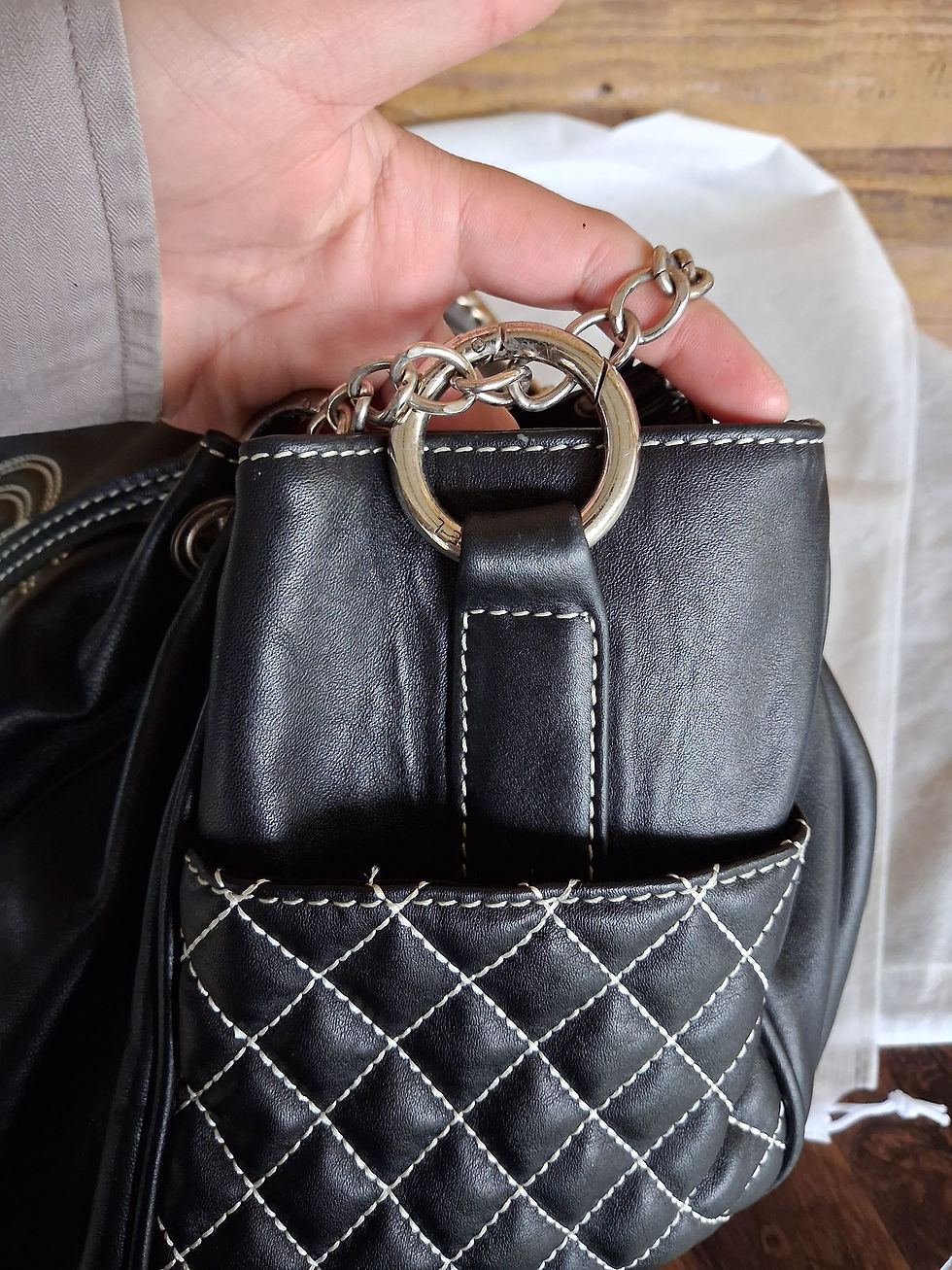Thumbnail: Chanel Convertible Chain Shoulder Bag