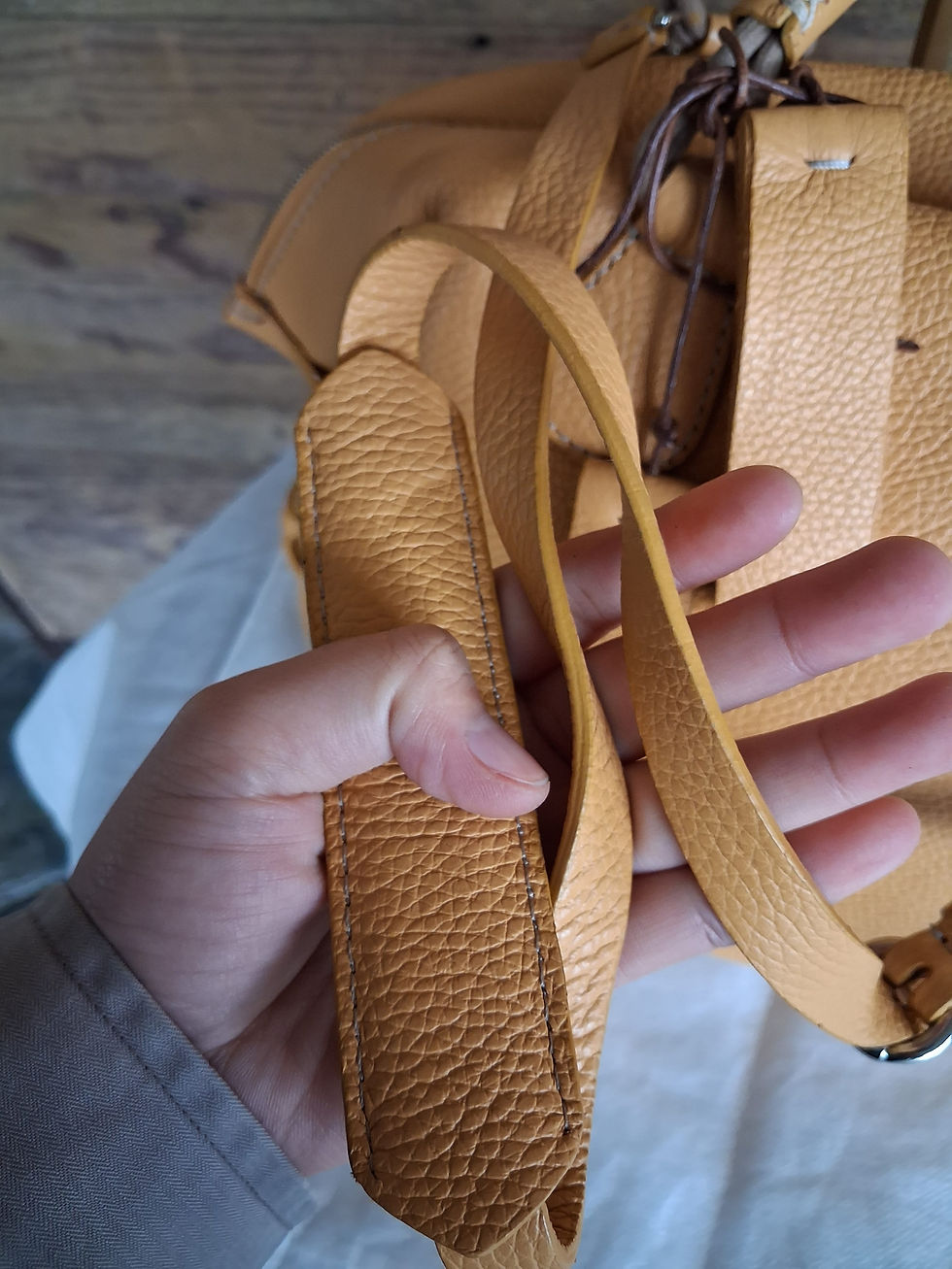 Thumbnail: Daniel Hechter Leather Boston Bag