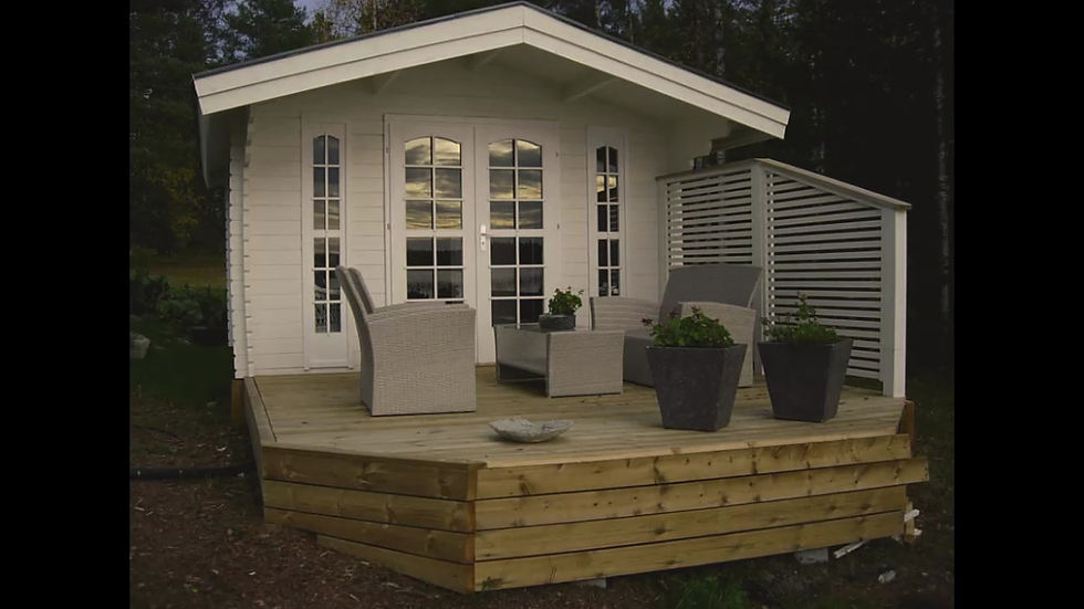 Thumbnail: Nulacc 25 ft. x 19 ft. multi room 391 sq. ft. with 79 sq ft porch building kit