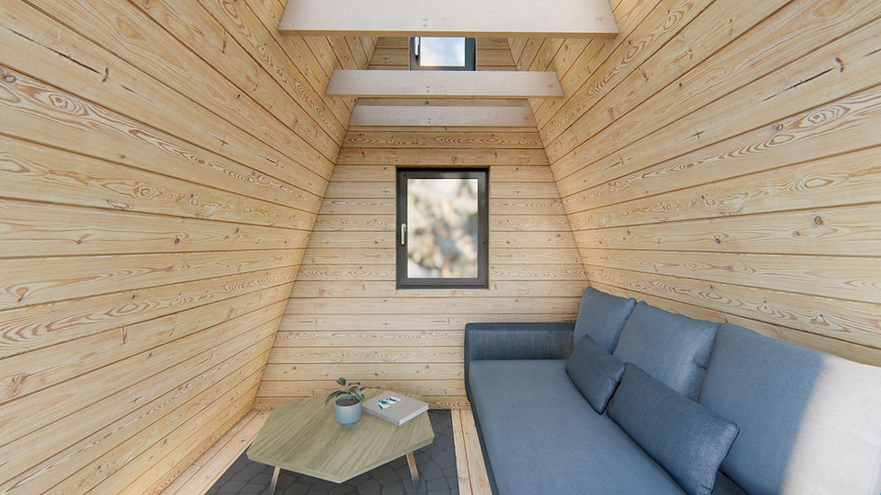 Thumbnail: A-Frame 7,6 10 ft. 4 in. x 10 ft. 4 in A frame building