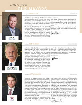 Letter From Our Mayors: April