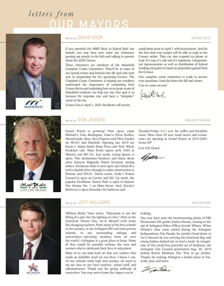 Letter From Our Mayors: September