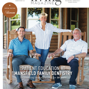 October Cover: Mansfield Family Dentistry