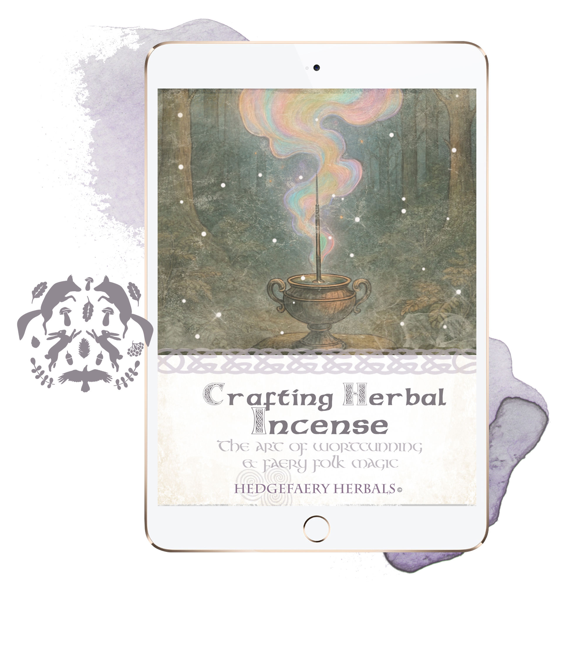 CRAFTING HERBAL INCENSE Mini Workshop, Instant Download
