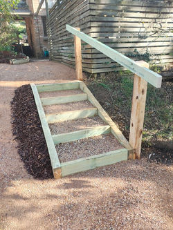 Robert pedestrian steps 1 Eltham Steep Block