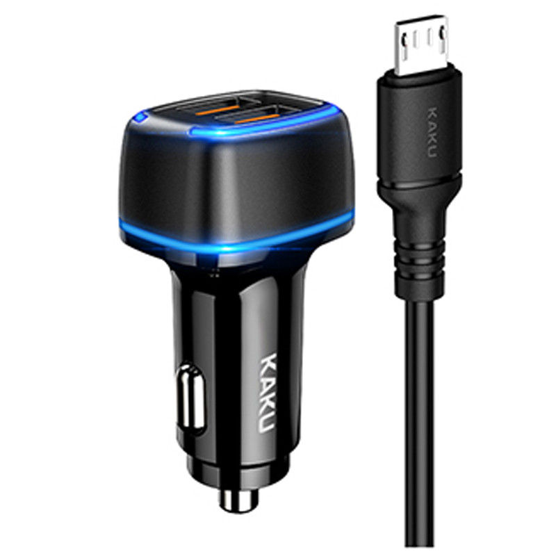 Chargeur voiture Kaku 2.8 micro usb