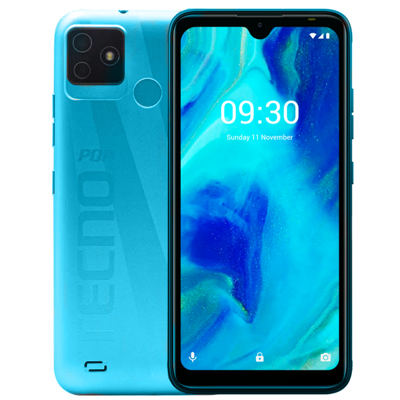 SMARTPHONE TECNO POP 5 GO / 3G / 2 GO / 32 GO / DOUBLE SIM / BLEU