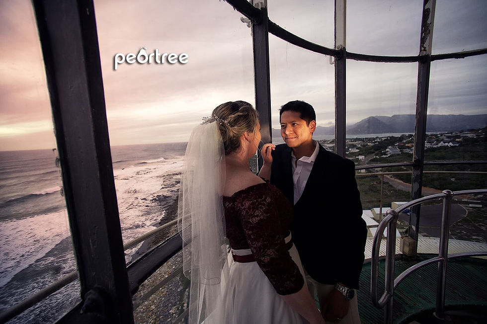 lighthouse wedding slangkop kommetjie