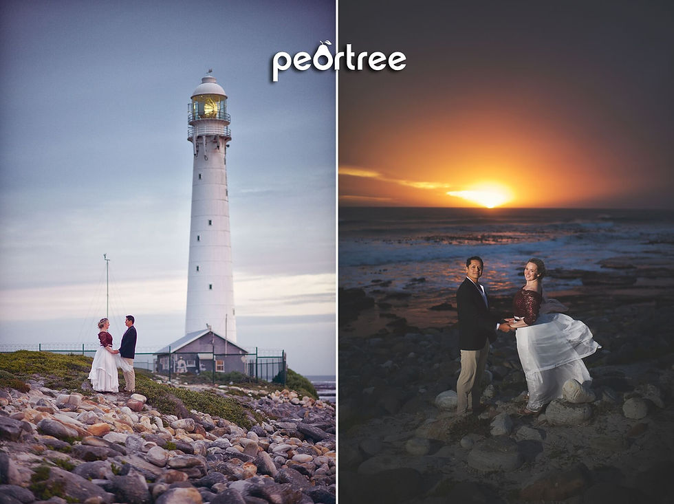 lighthouse wedding slangkop kommetjie