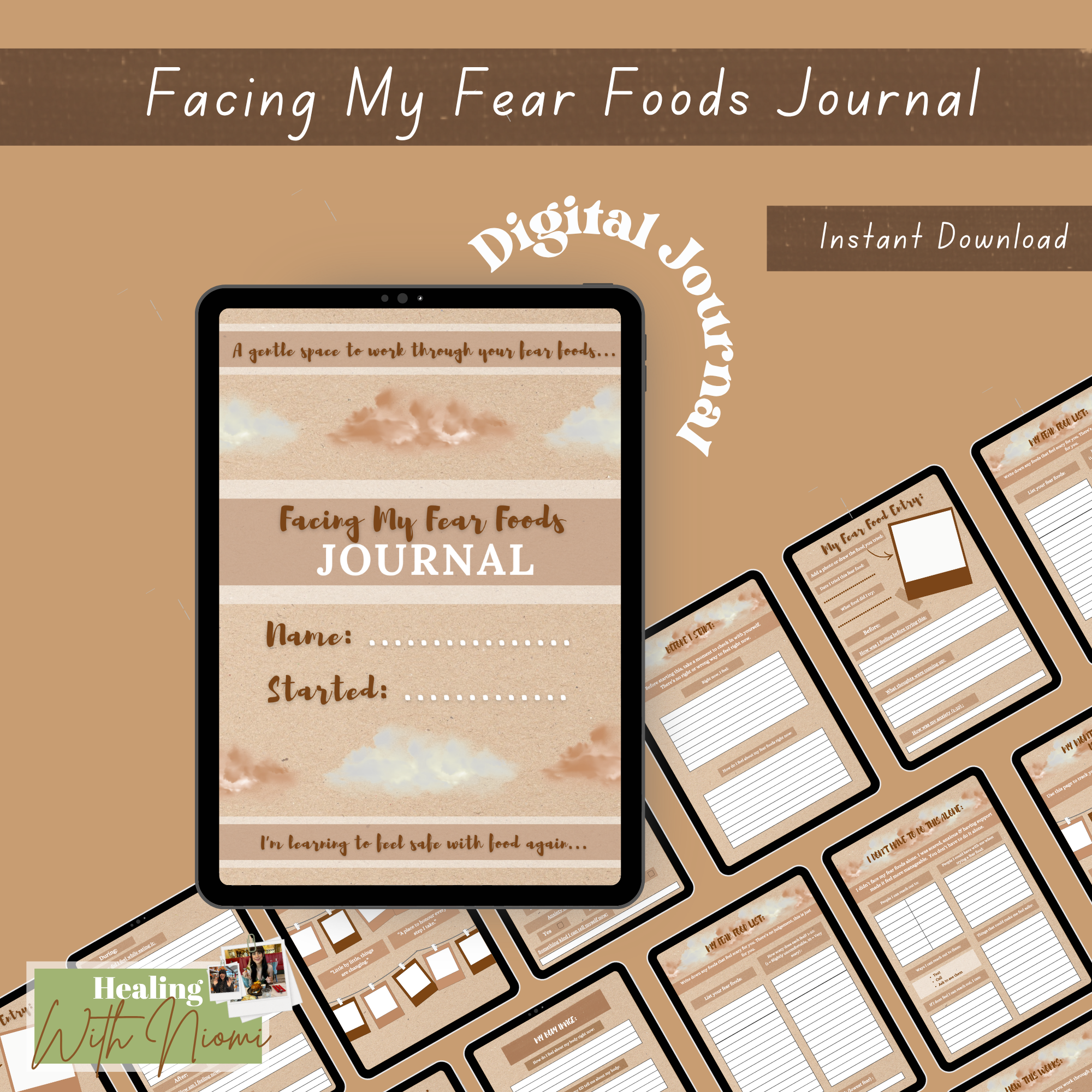 Facing My Fear Foods Journal