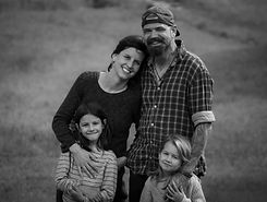 Adrian Zaugg und Familie