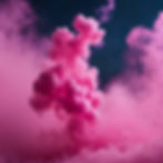 A beautiful pink smoke on a black background