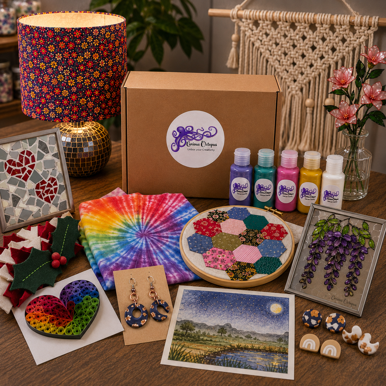 Art, craft and creativity box (monthly subscription)