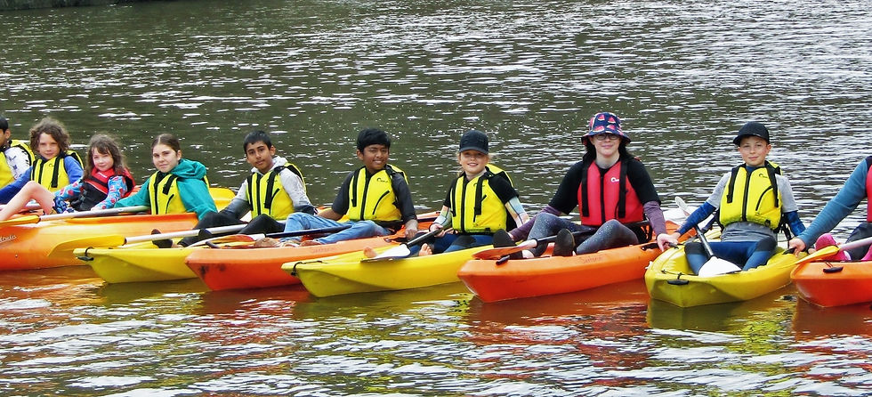 Spring Holidays Kids Kayaking Camp