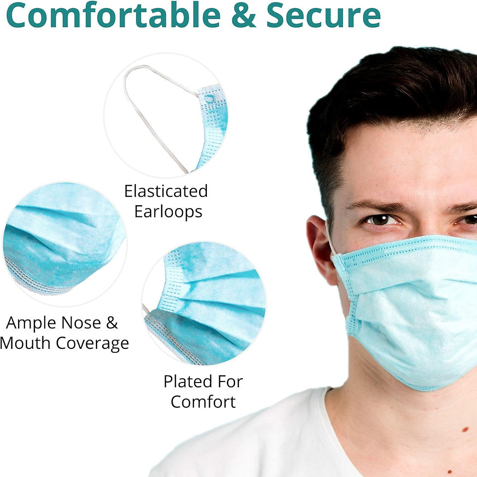 Thumbnail: Blue Surgical Masks 2-Ply