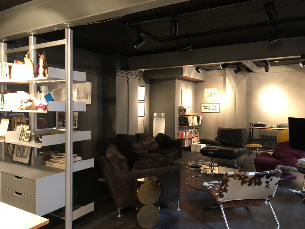 View of living area