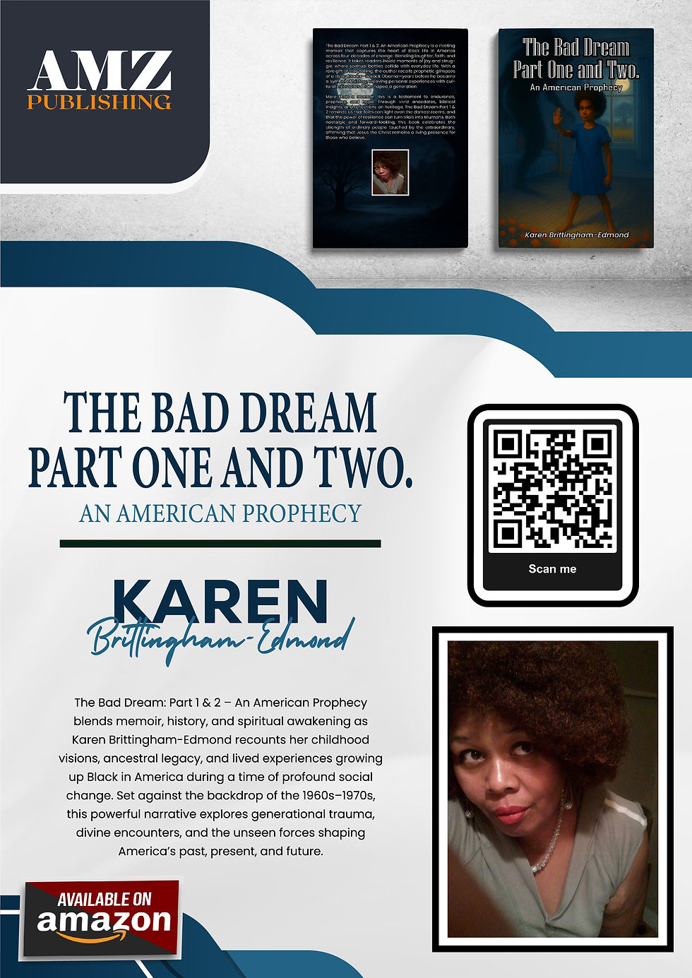 The Bad Dream Part 1 & 2: An American Prophecy: Brittingham-Edmond, Karen: 9798278385844: Amazon.com: Books