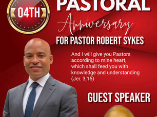 Good Hope Baptist Church Anniversary Honoring Pastor Robert Sykes – June 29, 2025, Featuring Pastor Dr. Gregory Thomas of Greater Bethel A.M.E. Church, Panama City, Florida. Praise the Lord!