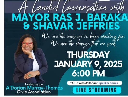 N.J. Citizens: Your Voice Matters in the Fight for Civil Rights Progress! Join The Newark's Native Sons In Honor of Martin Luther King Day Discussion Hosted By The A'dorian Murray-Thomas Civic Assoc.