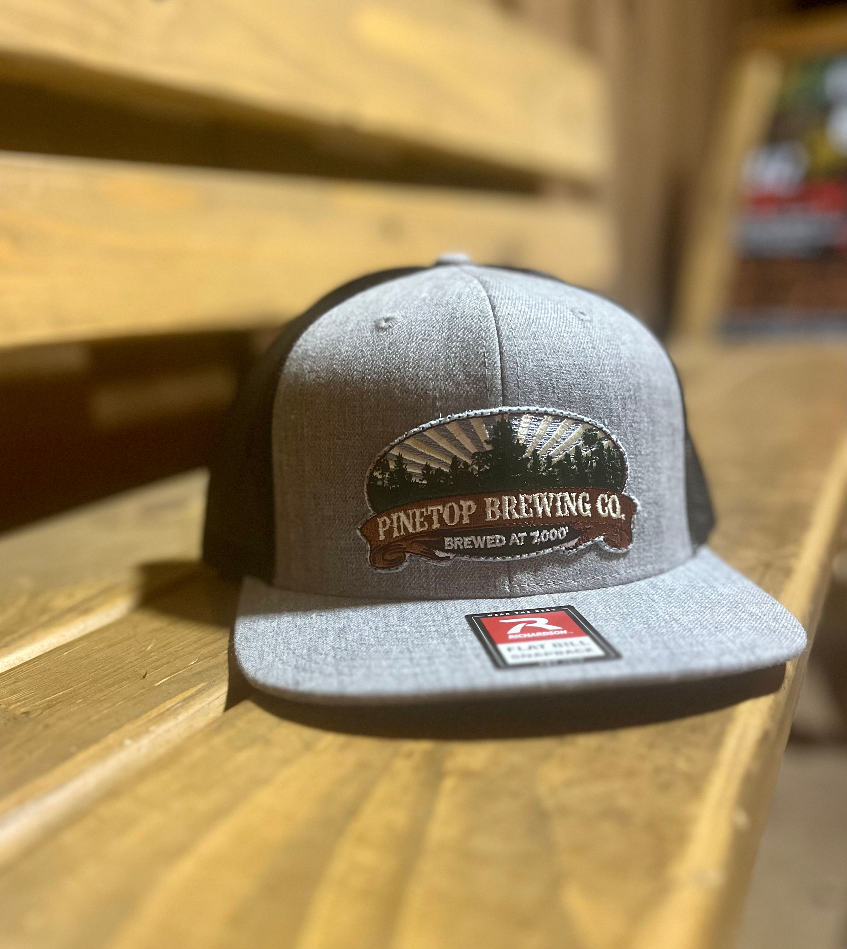Pinetop Brewing Co. Snapback Grey/Black