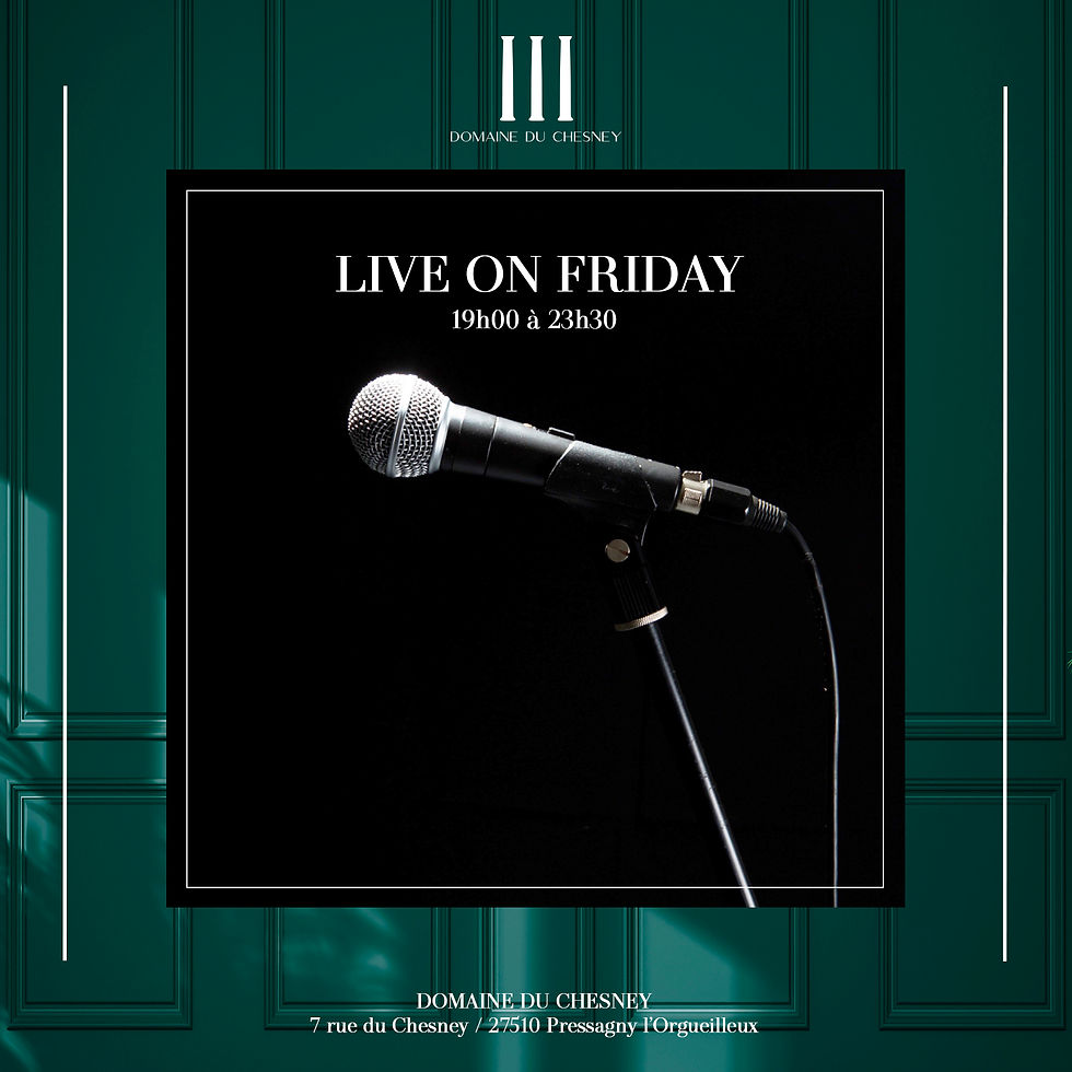 LIVE ON FRIDAY