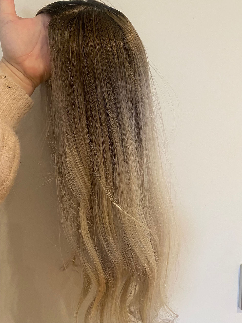 Thumbnail: 5.5x6 silk base blonde topper 