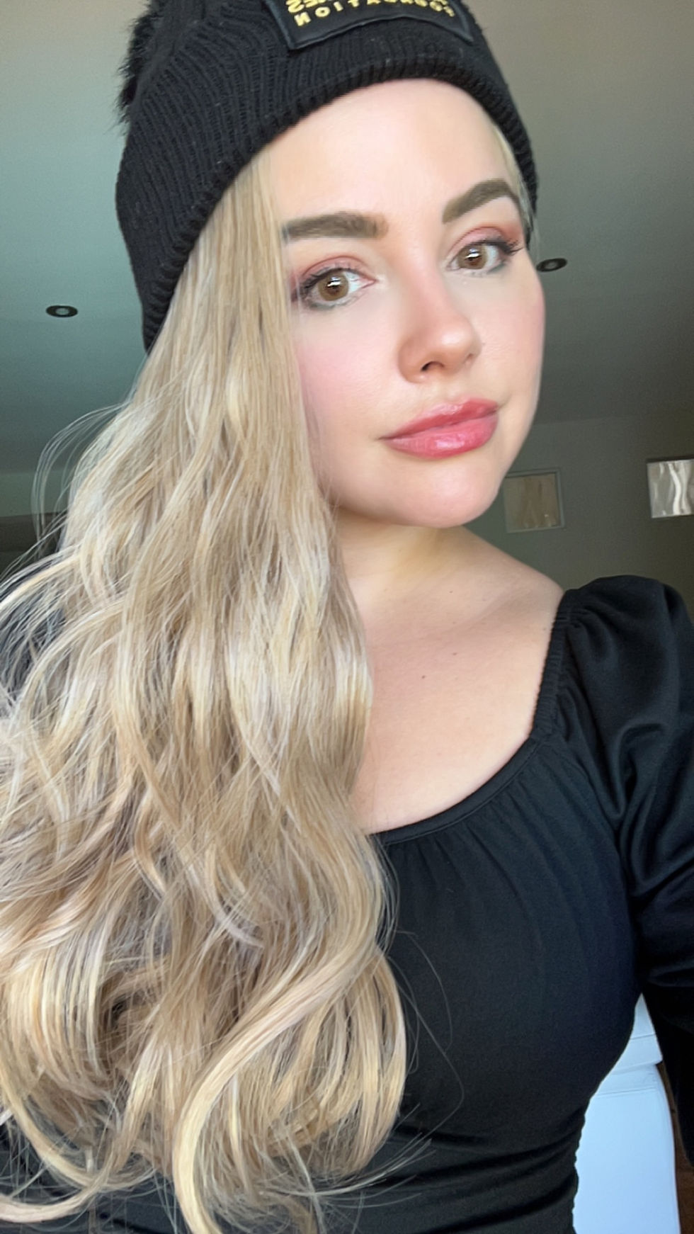 Thumbnail: Crème brûlée ( one piece  clip in extension) 