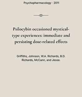 Psychopharmacology