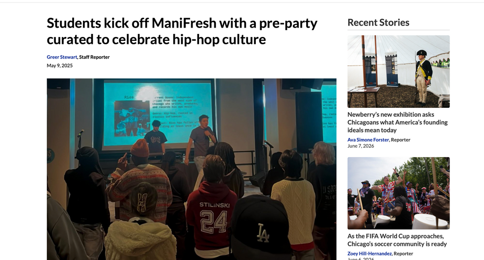 The Columbia Chronicle: ManiFresh Feature