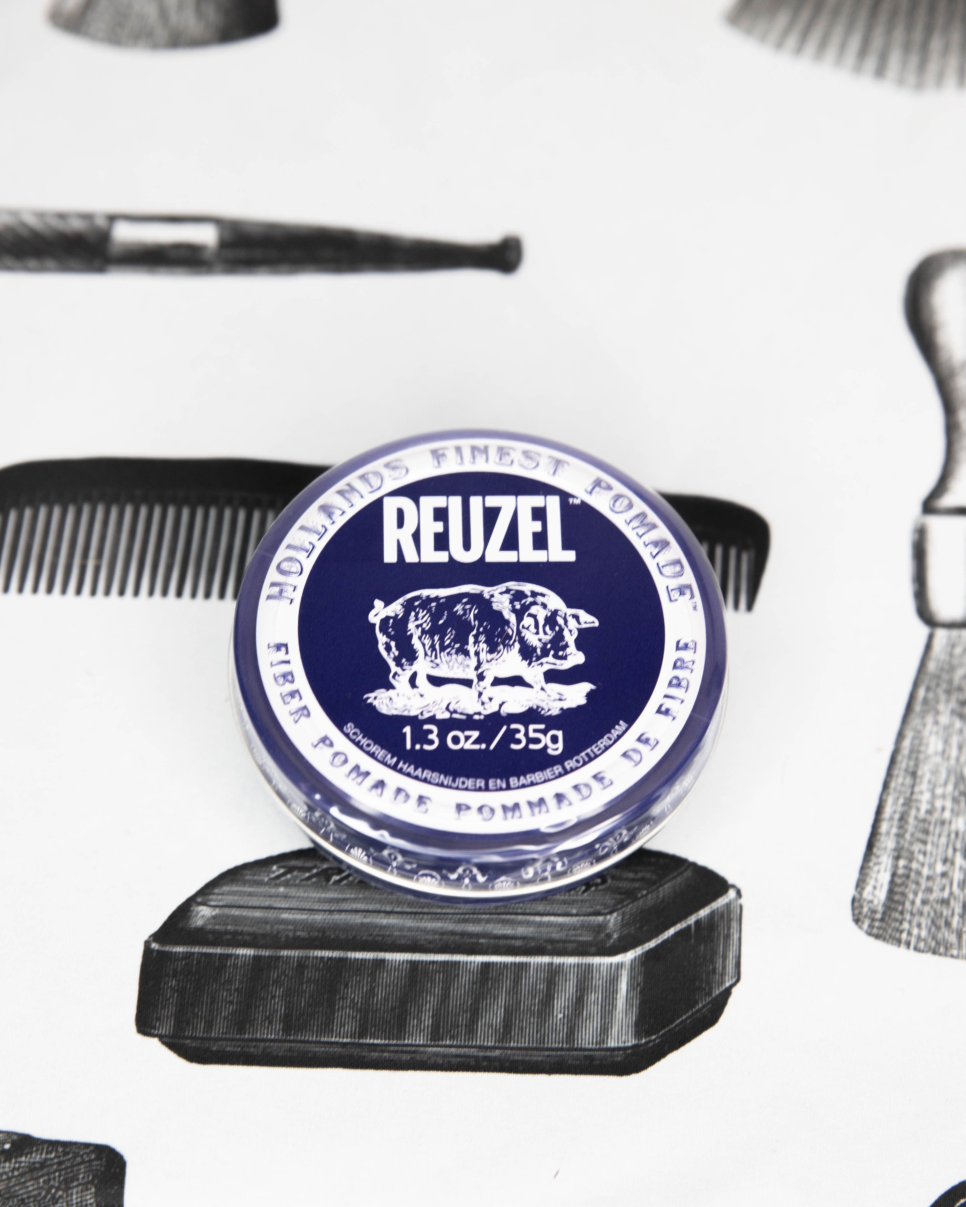 Reuzel Fiber Pom Dark Blue