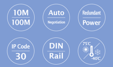 Thumbnail: Industrial 16-Port 10/100TX Fast Ethernet Switch