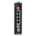Thumbnail: Industrial 1-Port BNC/RJ11 to 4-Port Gigabit Ethernet Extender