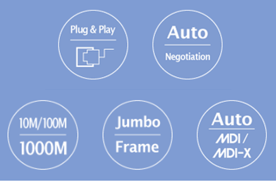 Thumbnail: 24-Port 10/100/1000BASE-T Gigabit Ethernet Switch