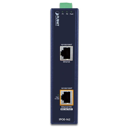 Thumbnail: Industrial IEEE 802.3at Gigabit Power over Ethernet Plus Injector (Mid-span)