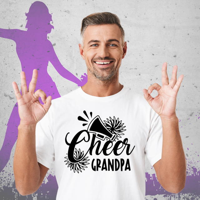 Cheer Grandpa T-Shirt