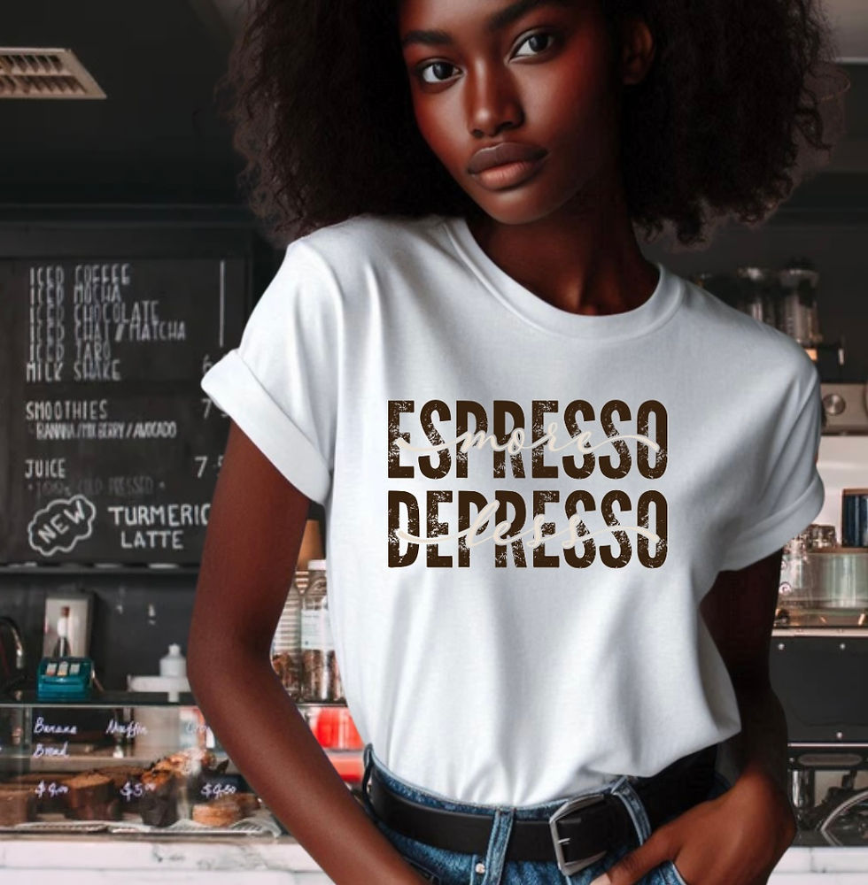 More Espresso Less Depresso T-Shirt