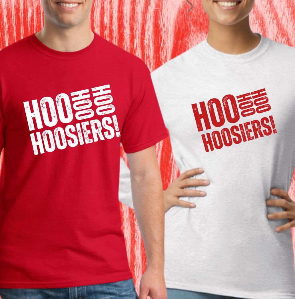 HOO HOO HOO HOOSIERS! T-Shirts and Sweatshirts 