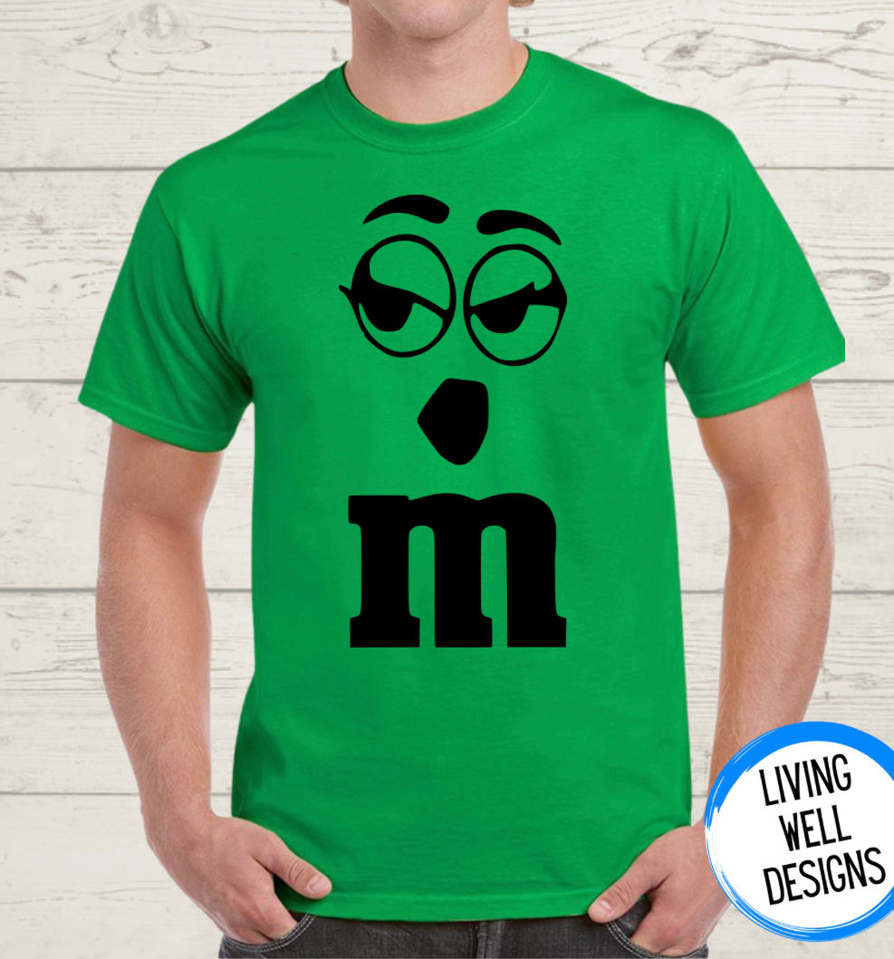 Green M&M T-Shirts and Sweatshirts