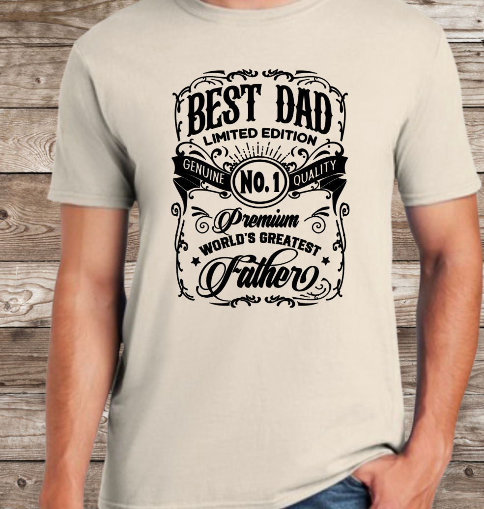 Best Dad Limited Edition Softstyle Shortsleeve T-Shirt