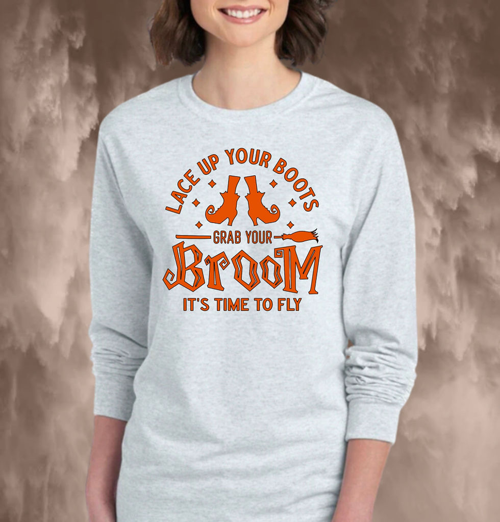 Lace up Your Boots Long Sleeve T-Shirt
