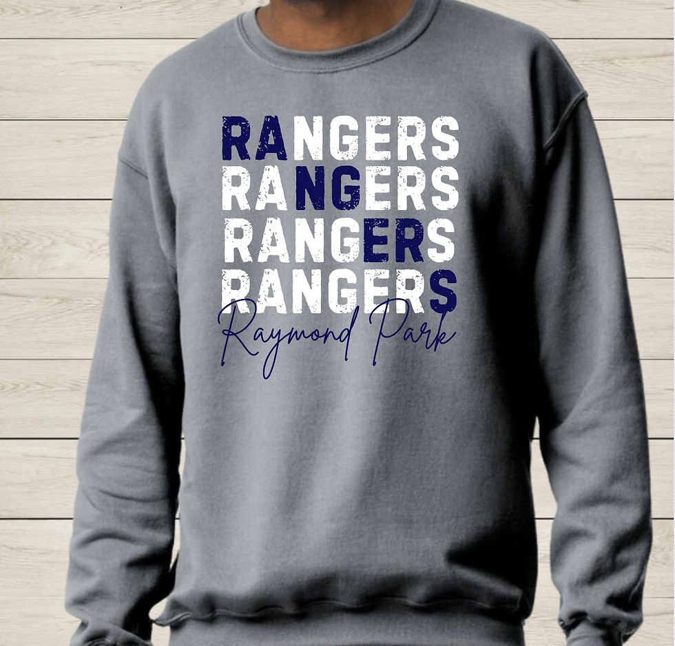 Thumbnail: Raymond Park Rangers T-Shirts and Sweatshirts 