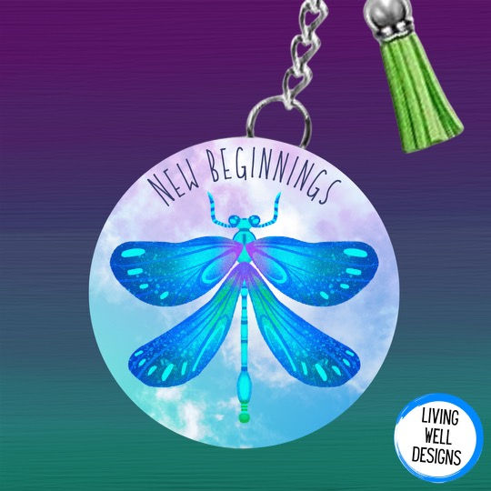 New Beginnings Keychain