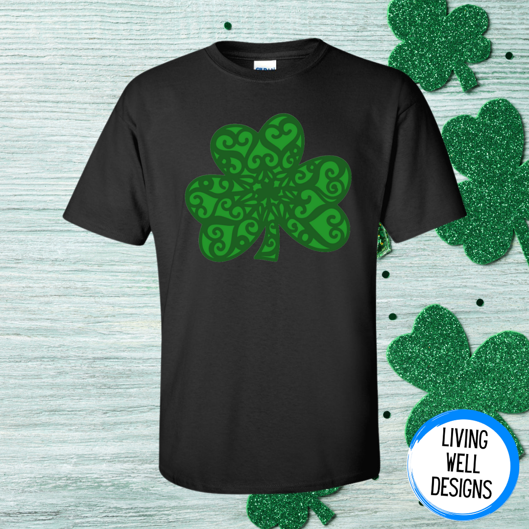 Decorative Shamrock T-Shirt