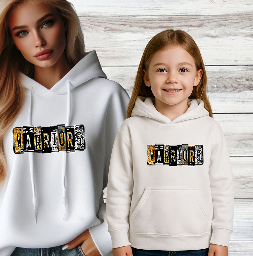 Thumbnail: Warriors Plates T-shirts and Sweatshirts