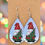 Thumbnail: MY TREE !! Gnome Christmas Dangle Earrings
