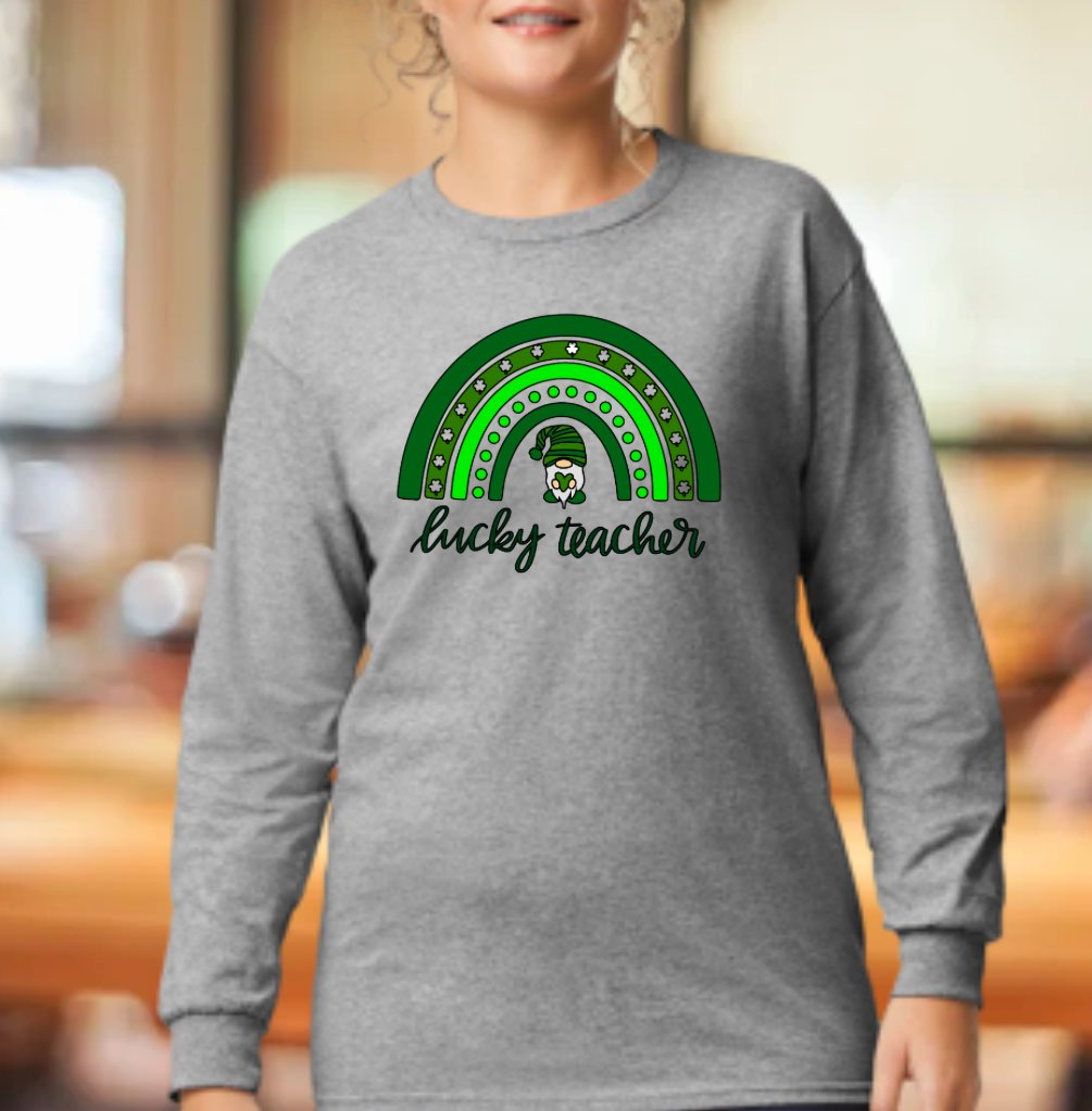 Lucky Teacher T-Shirt and Sweatshirts