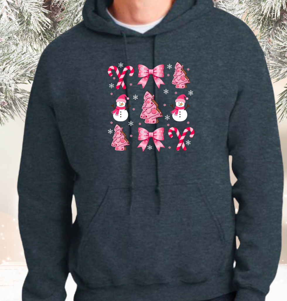 Thumbnail: Christmas Collage T-Shirts and Sweatshirts