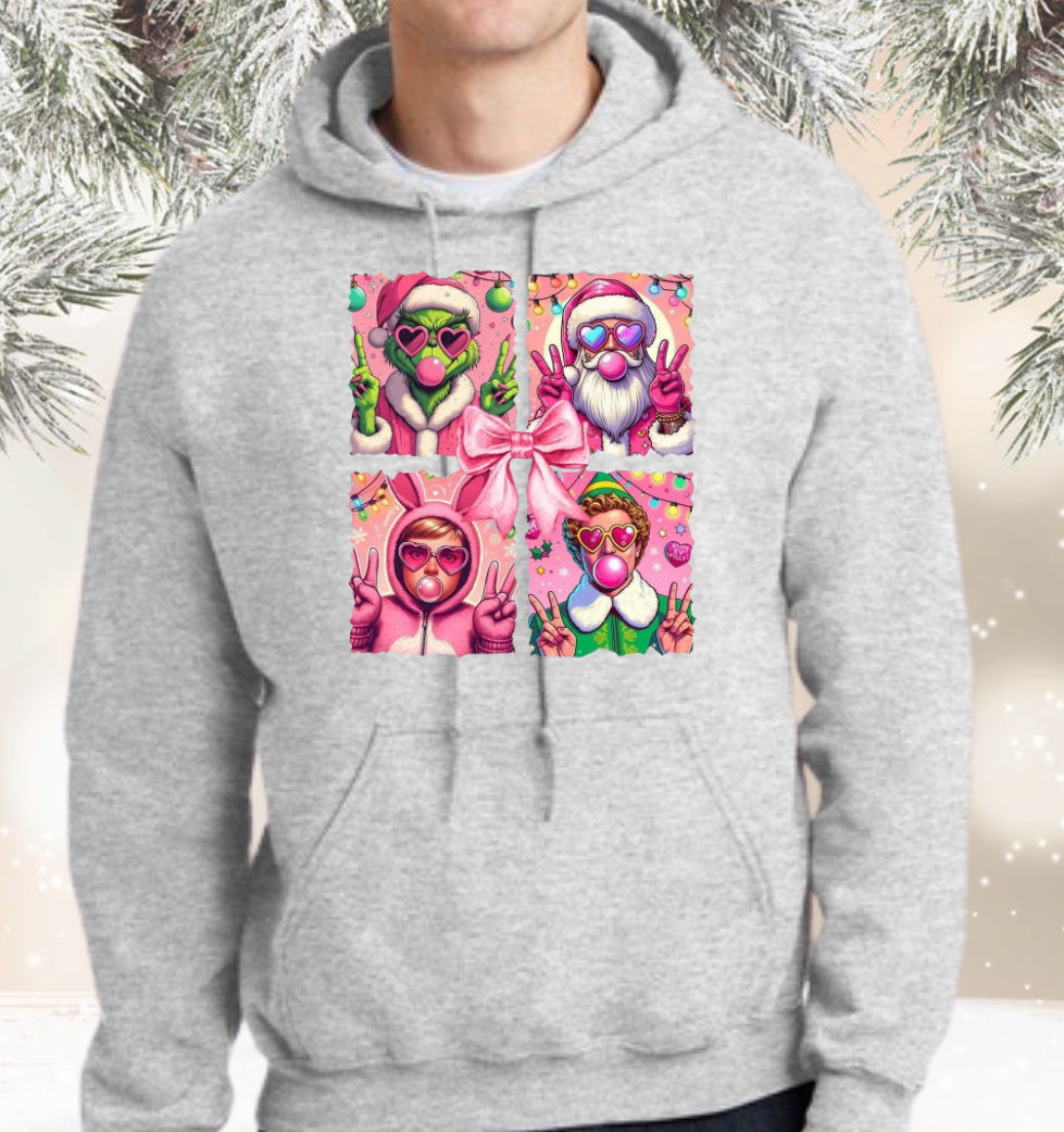 Thumbnail: Bubblegum Pop Christmas T-Shirts and Sweatshirts