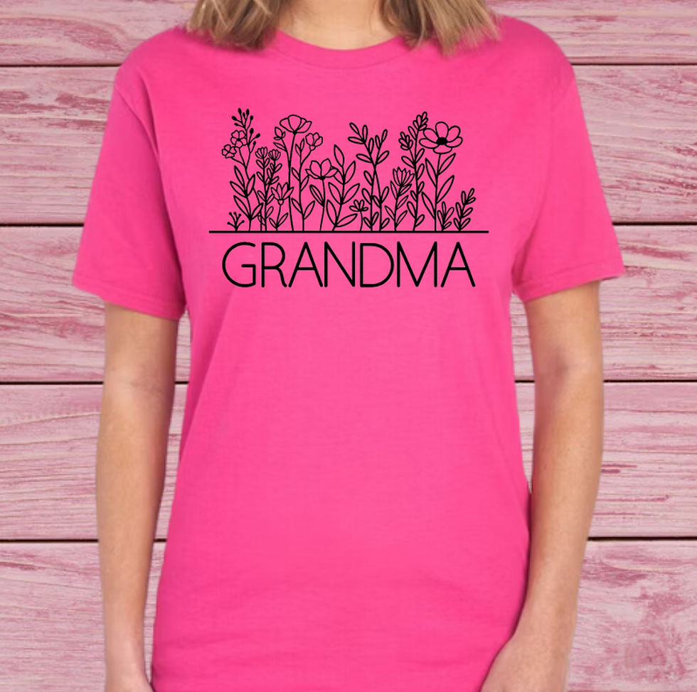 Thumbnail: Flower Grandma T-Shirt 